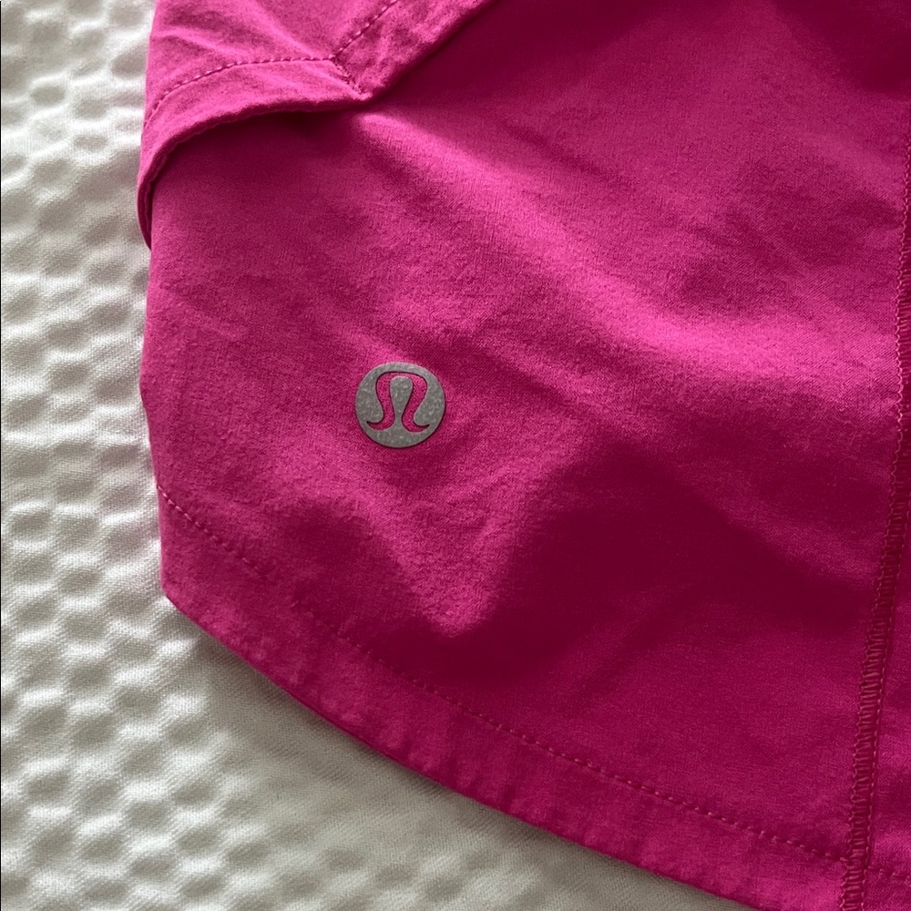 Lululemon Women's Pink Athletic speed up Shorts - Picture 3 of 5